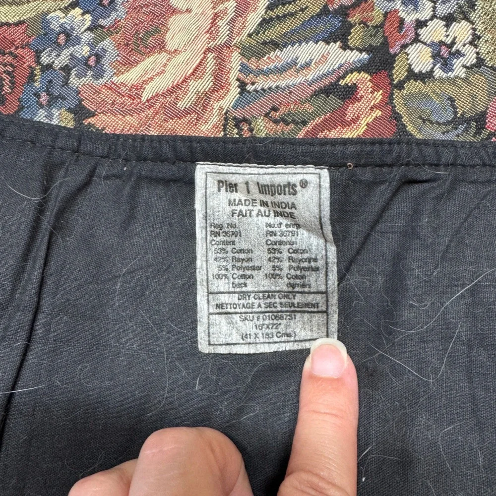 Pier 1 woven tapestry